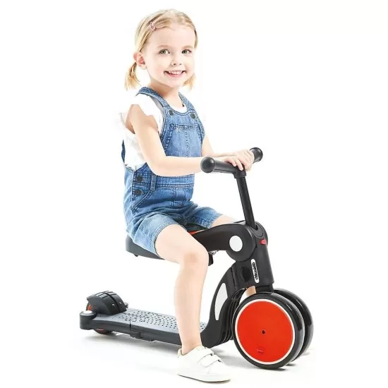 Bicicleta, tricicleta si trotineta Chipolino All Ride 4 in 1 Red Bicicleta, tricicleta si trotineta Chipolino All Ride 4 in 1 Red