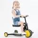 Bicicleta, tricicleta si trotineta Chipolino All Ride 4 in 1 Yellow Bicicleta, tricicleta si trotineta Chipolino All Ride 4 in 1 Yellow