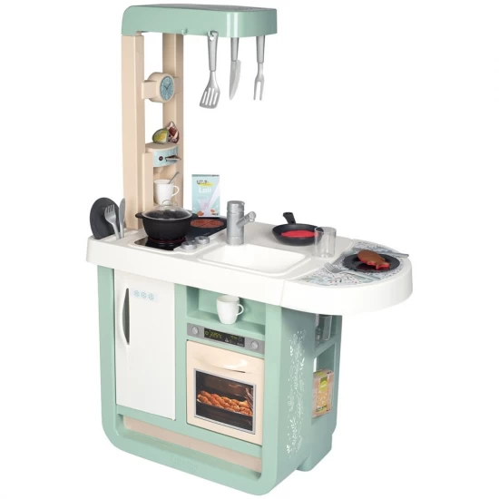 Bucatarie pentru copii Smoby Cherry Kitchen cu 25 accesorii Bucatarie pentru copii Smoby Cherry Kitchen cu 25 accesorii