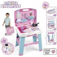 Bucatarie copii Smoby Gabby Kitchen cu 16 accesorii
