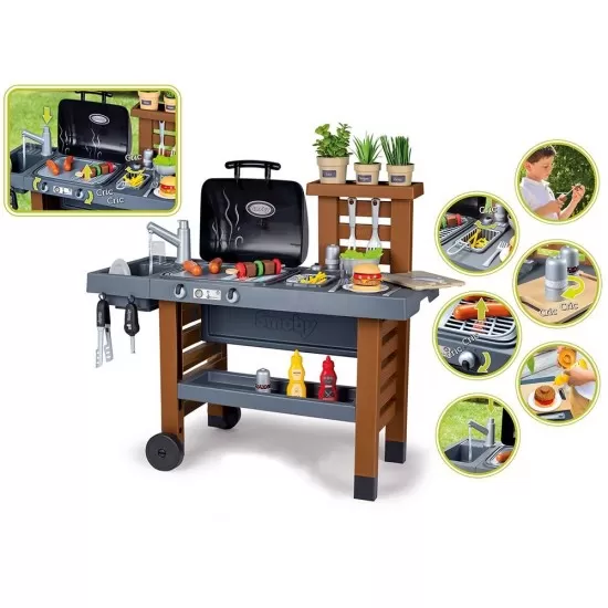 Bucatarie pentru copii Smoby Garden Bucatarie pentru copii Smoby Garden