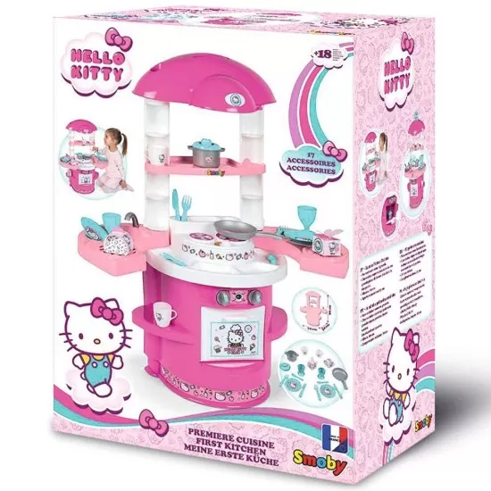 Bucatarie Smoby Hello Kitty Cooky Kitchen Bucatarie Smoby Hello Kitty Cooky Kitchen