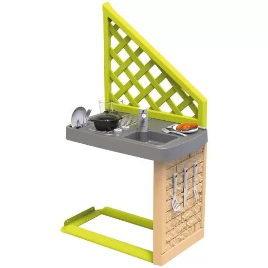 Bucatarie Smoby cu accesorii pentru casuta de joaca Bucatarie Smoby cu accesorii pentru casuta de joaca