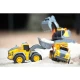 Buldozer Dickie Toys Volvo Wheel Loader 23 cm cu lumini si sunete Buldozer Dickie Toys Volvo Wheel Loader 23 cm cu lumini si sunete
