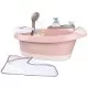 Cadita pentru papusa Smoby Baby Nurse Baleno Bath roz cu accesorii Cadita pentru papusa Smoby Baby Nurse Baleno Bath roz cu accesorii