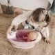 Cadita pentru papusa Smoby Baby Nurse Baleno Bath roz cu accesorii Cadita pentru papusa Smoby Baby Nurse Baleno Bath roz cu accesorii