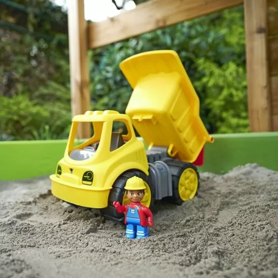 Camion basculant Big Power Worker cu figurina Camion basculant Big Power Worker cu figurina