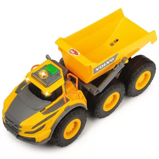 Camion basculant Volvo cu lumini si sunete Camion basculant Volvo cu lumini si sunete