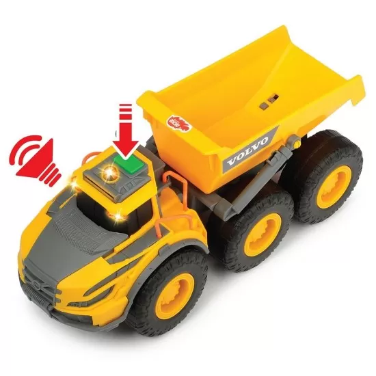 Camion basculant Volvo cu lumini si sunete Camion basculant Volvo cu lumini si sunete