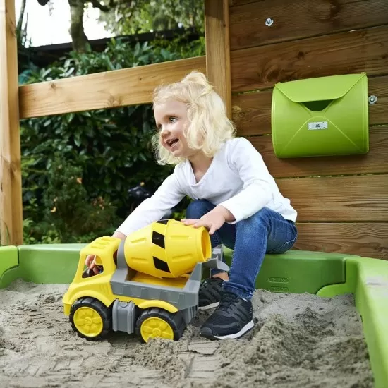 Camion betoniera Big Power Worker cu figurina Camion betoniera Big Power Worker cu figurina