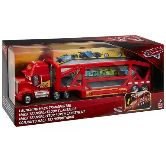 Camion Disney Cars Mattel Mack cu trailer Camion Disney Cars Mattel Mack cu trailer