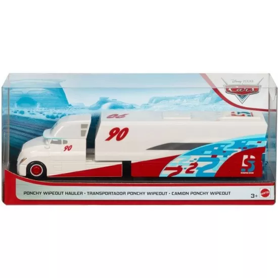Camion Disney Cars Ponchy Wipeout Hauler din metal Camion Disney Cars Ponchy Wipeout Hauler din metal