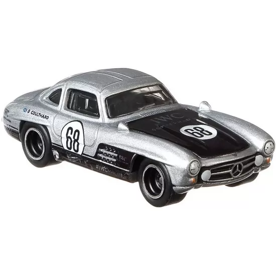 Camion Hot Wheels cu masina Mercedes-Benz 300 SL Camion Hot Wheels cu masina Mercedes-Benz 300 SL