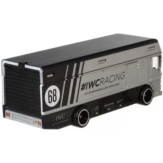 Camion Hot Wheels cu masina Mercedes-Benz 300 SL Camion Hot Wheels cu masina Mercedes-Benz 300 SL