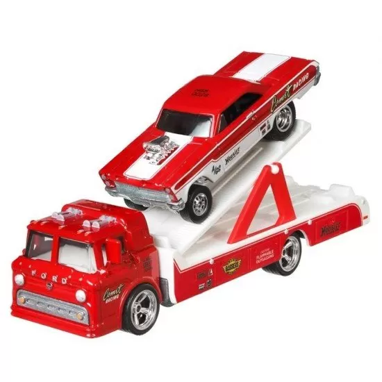 Camion Hot Wheels Car Culture Ford C-800 cu masina Mercury Comet Cyclone 65 Camion Hot Wheels Car Culture Ford C-800 cu masina Mercury Comet Cyclone 65