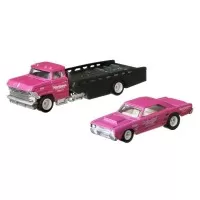 Camion Hot Wheels Mattel Car Culture Horizon Hauler cu masina Dodge Dart