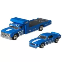 Camion Hot Wheels cu masina Ford Mustang Boss 302