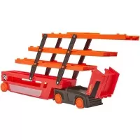 Camion Hot Wheels transportator cu trailer