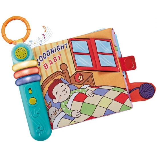 Carte senzoriala pentru copii Chipolino cu lumini si melodii Goodnight Carte senzoriala pentru copii Chipolino cu lumini si melodii Goodnight