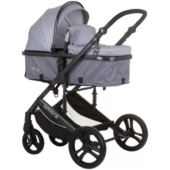 Carucior copii 2 in 1 Chipolino Amore Ash Grey Carucior copii 2 in 1 Chipolino Amore Ash Grey