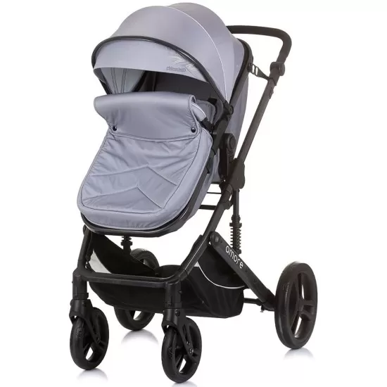 Carucior copii 2 in 1 Chipolino Amore Ash Grey Carucior copii 2 in 1 Chipolino Amore Ash Grey