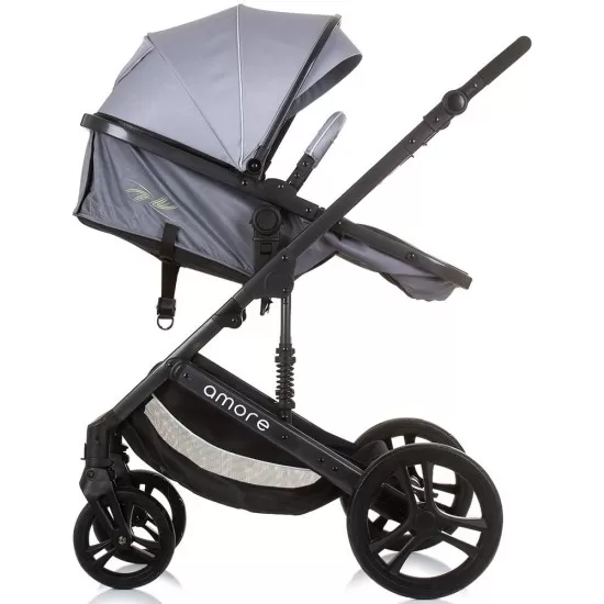 Carucior copii 2 in 1 Chipolino Amore Ash Grey Carucior copii 2 in 1 Chipolino Amore Ash Grey