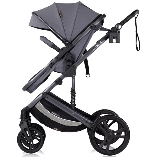 Carucior copii 2 in 1 Chipolino Amore Cloud Grey Carucior copii 2 in 1 Chipolino Amore Cloud Grey