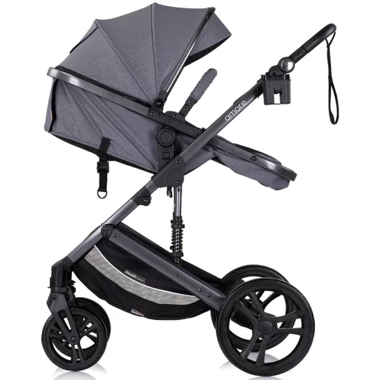Carucior copii 2 in 1 Chipolino Amore Cloud Grey Carucior copii 2 in 1 Chipolino Amore Cloud Grey
