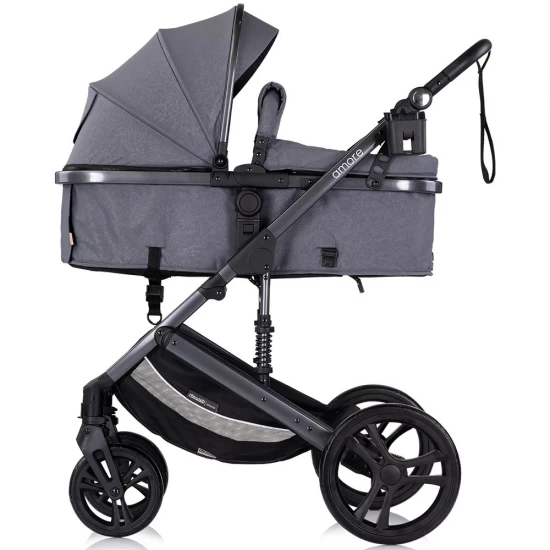 Carucior copii 2 in 1 Chipolino Amore Cloud Grey Carucior copii 2 in 1 Chipolino Amore Cloud Grey