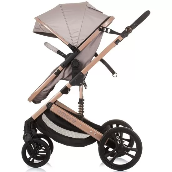 Carucior copii 2 in 1 Chipolino Amore Macadamia Carucior copii 2 in 1 Chipolino Amore Macadamia