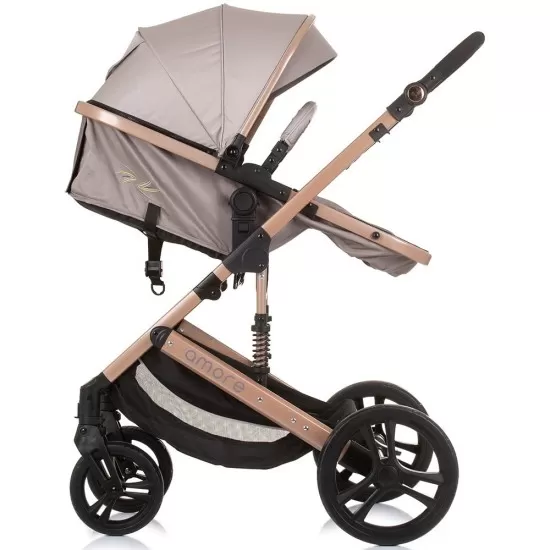 Carucior copii 2 in 1 Chipolino Amore Macadamia Carucior copii 2 in 1 Chipolino Amore Macadamia