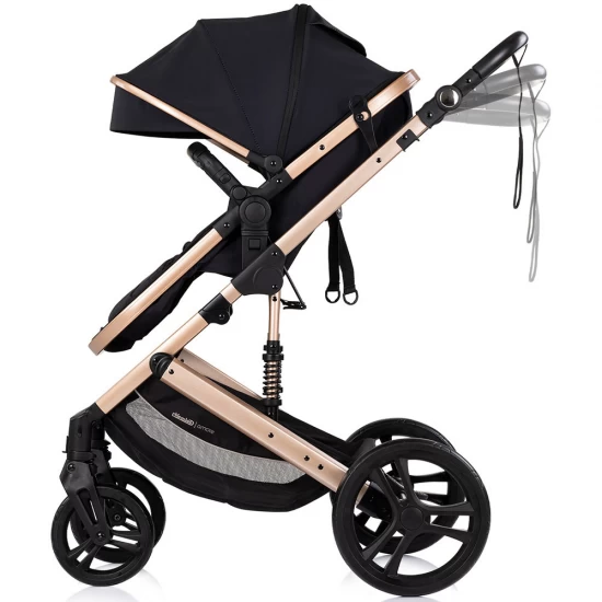Carucior copii 2 in 1 Chipolino Amore Noir