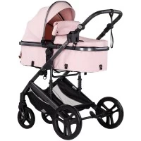 Carucior copii 2 in 1 Chipolino Amore Pink Marshmallow