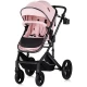 Carucior copii 2 in 1 Chipolino Amore Pink Marshmallow Carucior copii 2 in 1 Chipolino Amore Pink Marshmallow