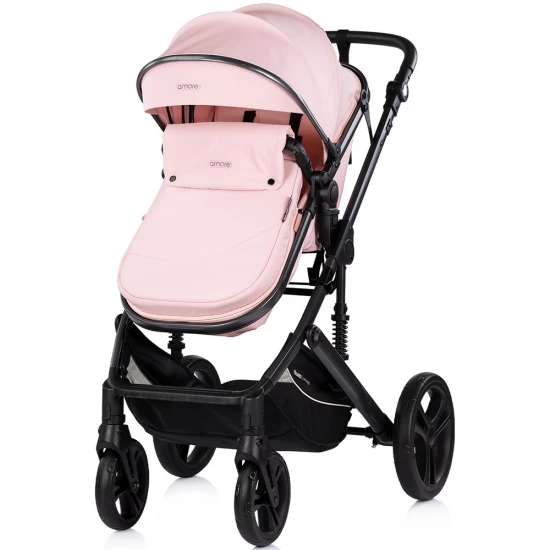 Carucior copii 2 in 1 Chipolino Amore Powder Pink