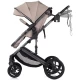Carucior copii 2 in 1 Chipolino Amore Tiramisu Carucior copii 2 in 1 Chipolino Amore Tiramisu