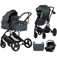 Carucior copii 3 in 1 Chipolino Amore Basil