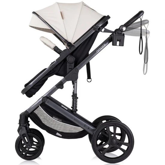 Carucior copii 3 in 1 Chipolino Amore Biscotta Carucior copii 3 in 1 Chipolino Amore Biscotta
