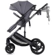 Carucior copii 3 in 1 Chipolino Amore Cloud Grey