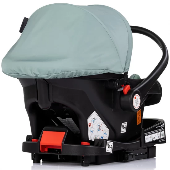 Carucior copii 3 in 1 Chipolino Amore Matcha