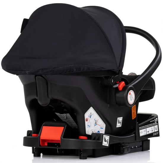 Carucior copii 3 in 1 Chipolino Amore Noir