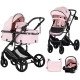 Carucior copii 3 in 1 Chipolino Amore Pink Marshmallow