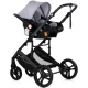 Carucior copii 3 in 1 Chipolino Amore Platinum