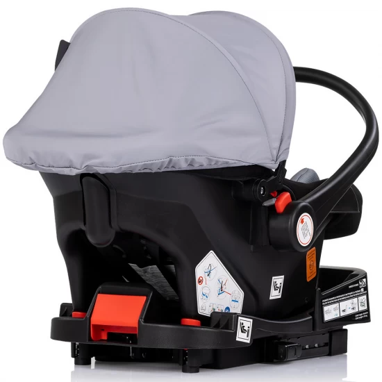 Carucior copii 3 in 1 Chipolino Amore Platinum