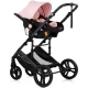 Carucior copii 3 in 1 Chipolino Amore Powder Pink