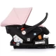 Carucior copii 3 in 1 Chipolino Amore Powder Pink