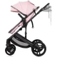 Carucior copii 3 in 1 Chipolino Amore Powder Pink