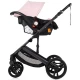 Carucior copii 3 in 1 Chipolino Amore Powder Pink