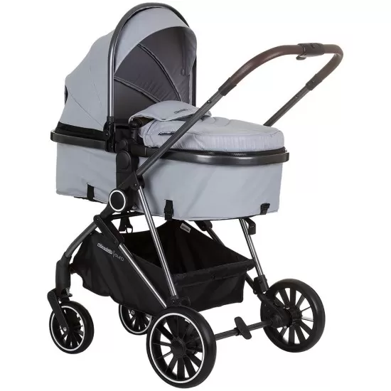 Carucior copii 2 in 1 Chipolino Aura Ash Grey Carucior copii 2 in 1 Chipolino Aura Ash Grey