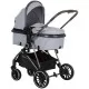 Carucior copii 2 in 1 Chipolino Aura Ash Grey Carucior copii 2 in 1 Chipolino Aura Ash Grey